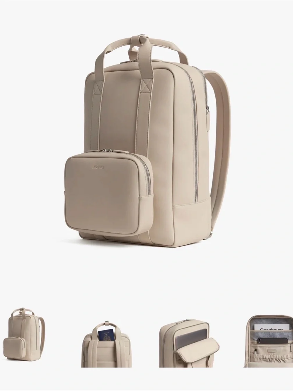 Monos Metro Backpack with detachable Front Pouch